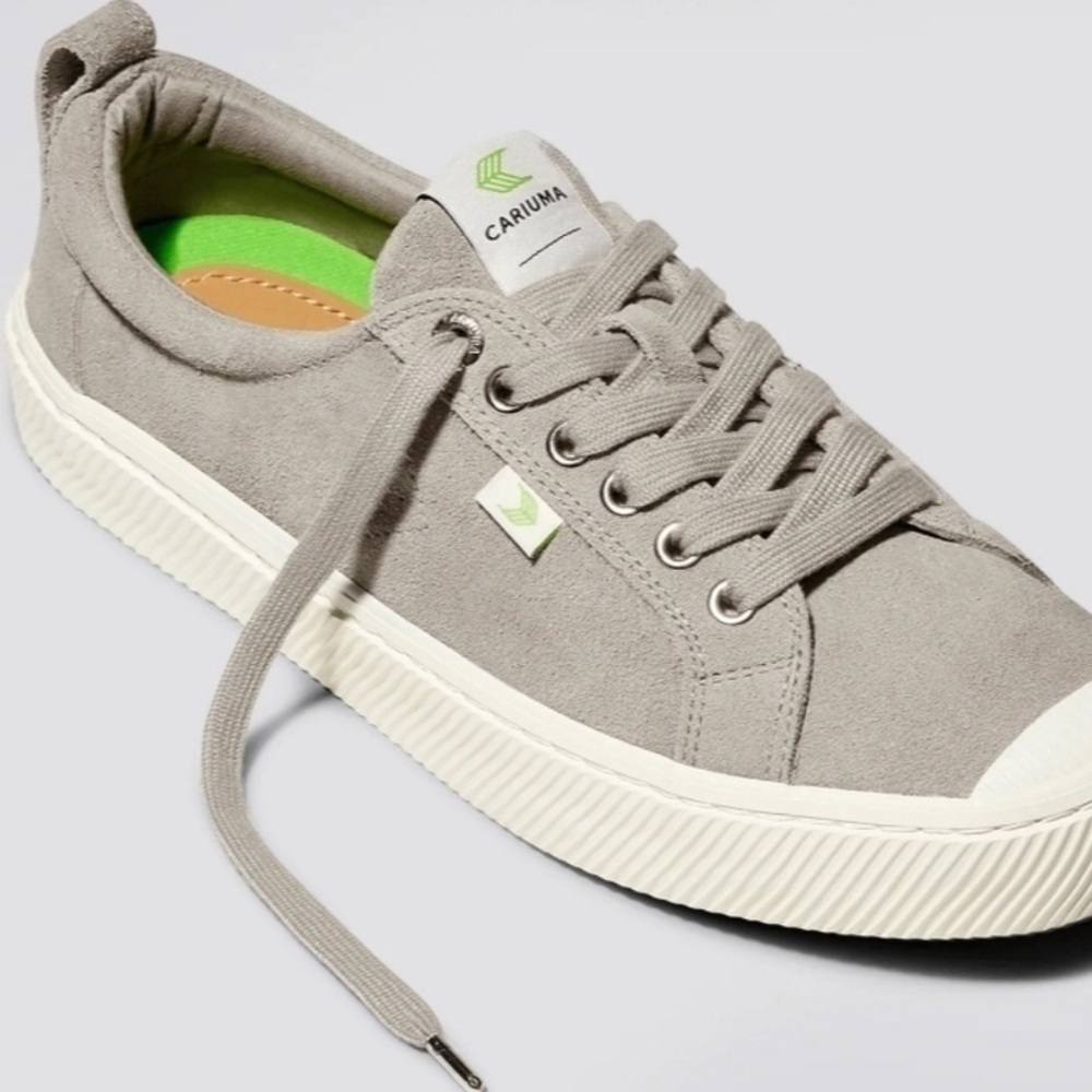 Cariuma Low Mystic Grey Canvas Sneaker W 9 / M 7.5 - Picture 3 of 9